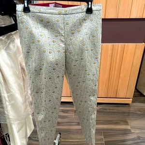 TRINA TURK GOLD DRESS PANTS